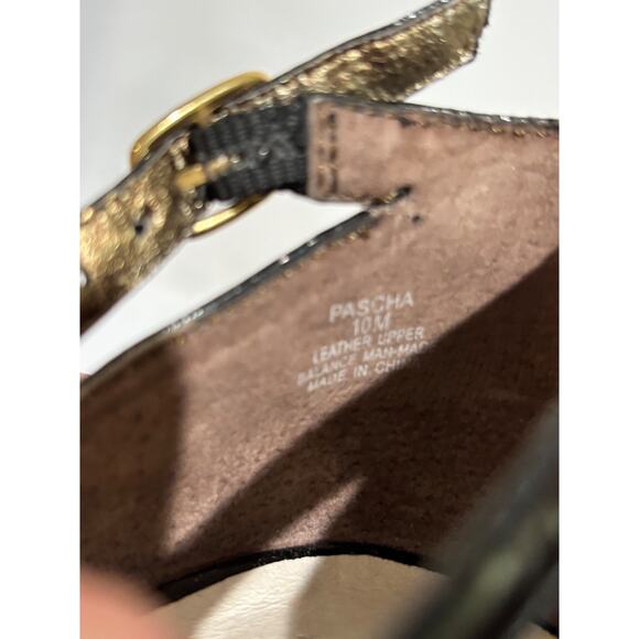 Steve Madden Womens Black Patent Leather t-strap heels Sz 10M Work Chic capsule - Picture 6 of 11